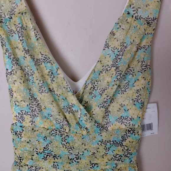 Liz Claibirne Floral Villager Dress Size 10 - Picture 2 of 7